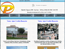 Tablet Screenshot of inmobiliariapetrino.com.ar